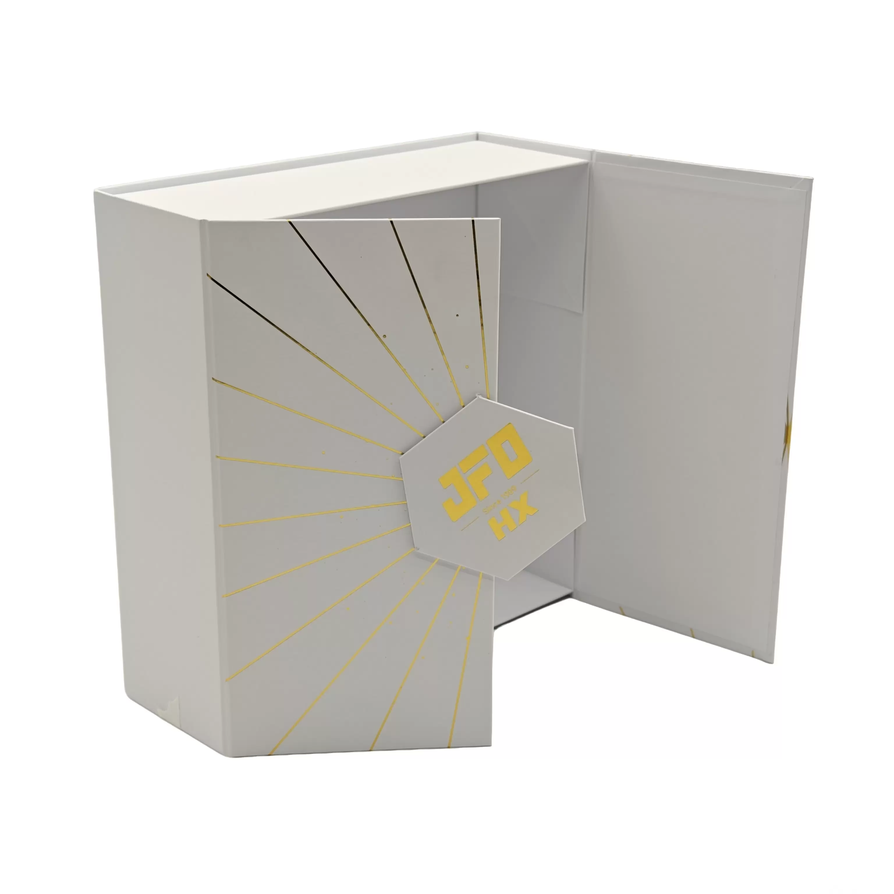Thumbnail showing branded paperboard magnetic gift box